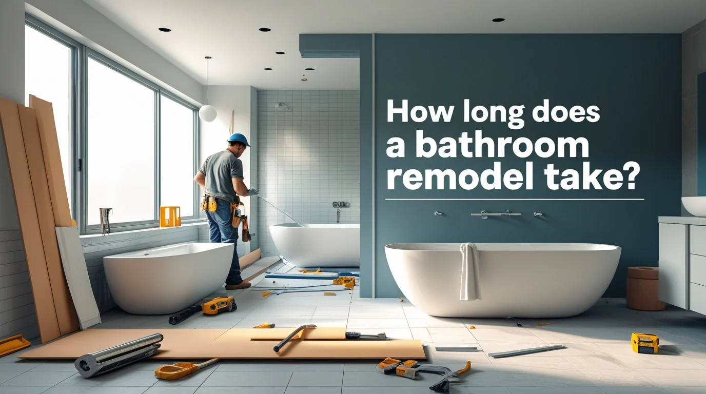 how long does a bathroom remodel take